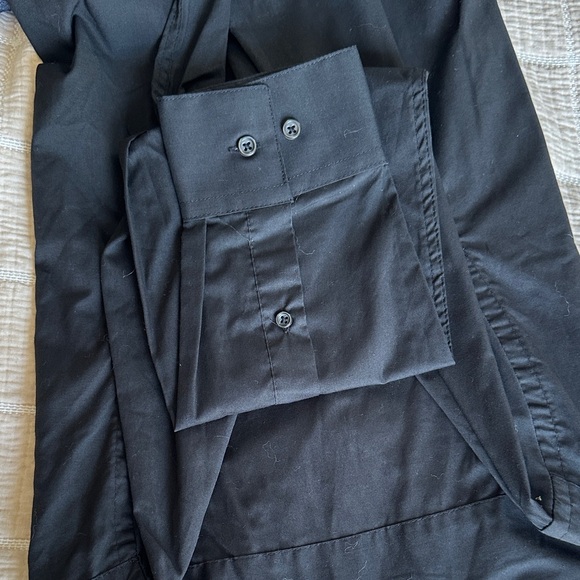 Beverly Hills Polo Club Black Dress Shirt - Picture 4 of 4